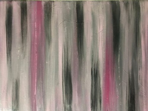 Brenda, abstract 2, acrylic.